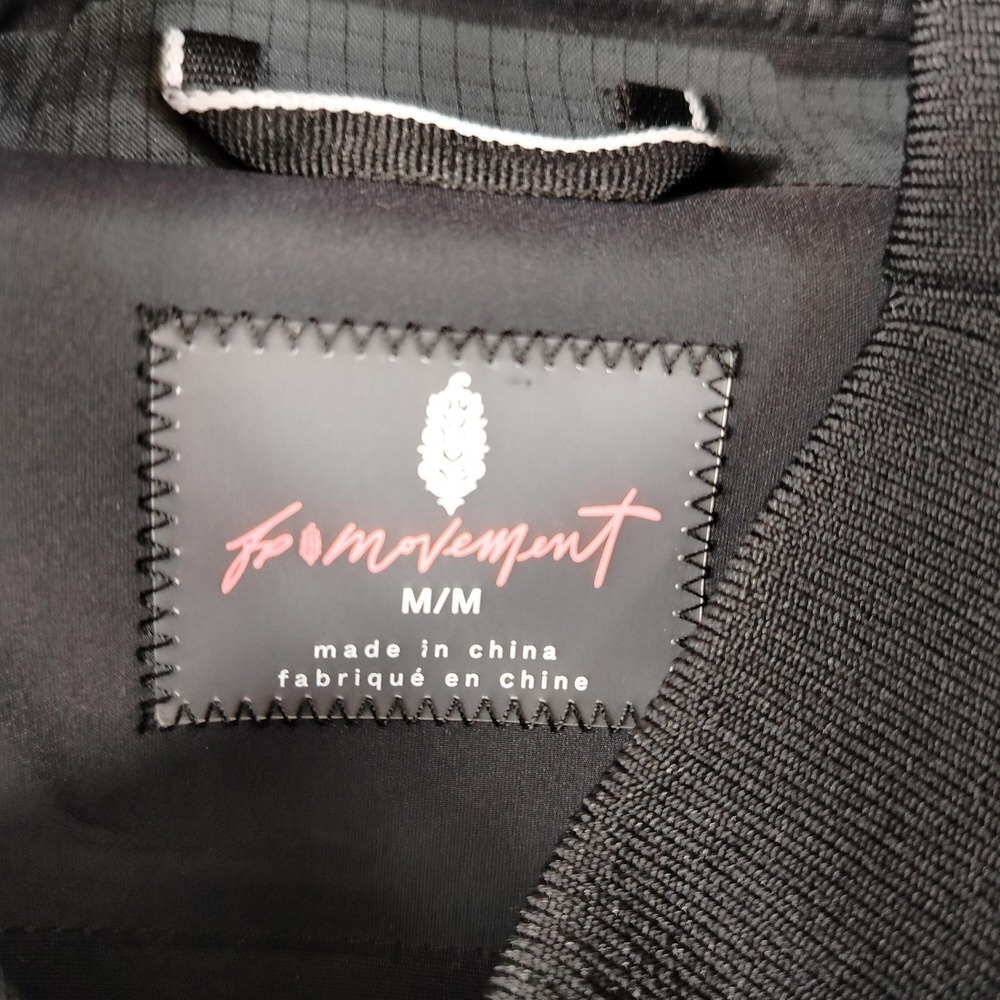 FP Movement Blizzard Bliss Shell‎ Zip Jacket Women's Medium Black Waterproof - Picture 3 of 12